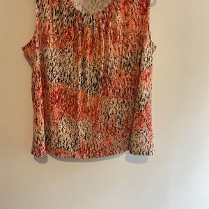 Multicolor Sleeveless Women's Top